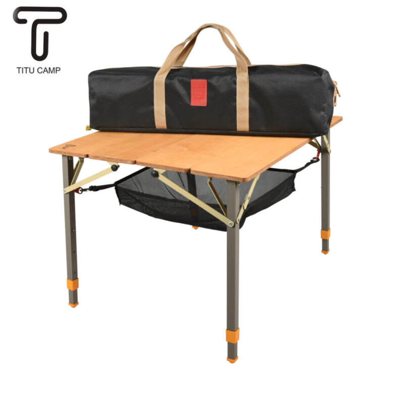 میز چوبی مسافرتی COMFY با صفحه‌ی پلای‌وود ضد آب