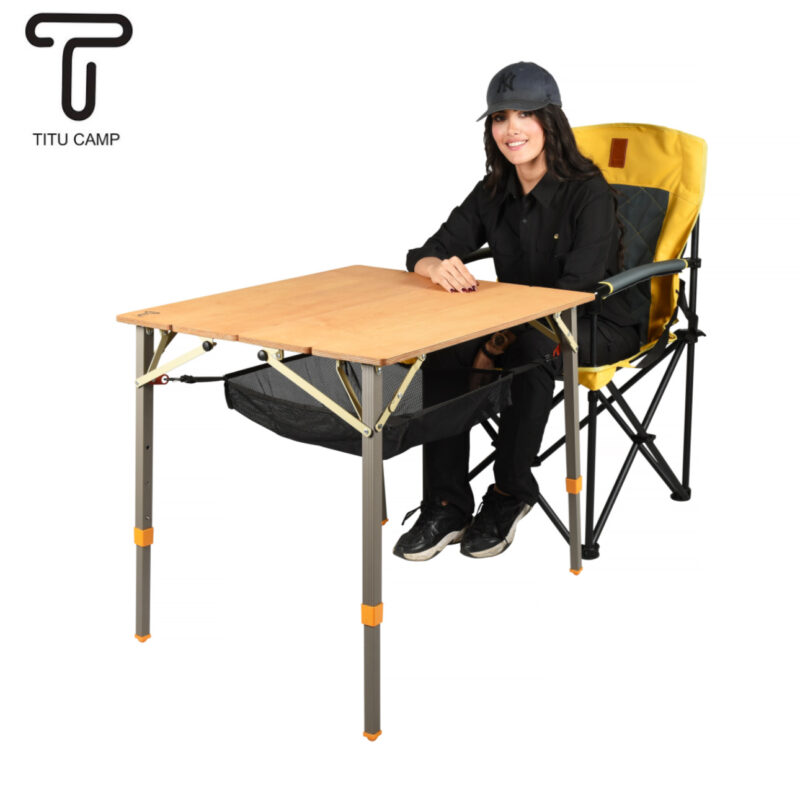 میز کمپینگ صفحه چوبی COMFY با وزن ۷ کیلوگرم