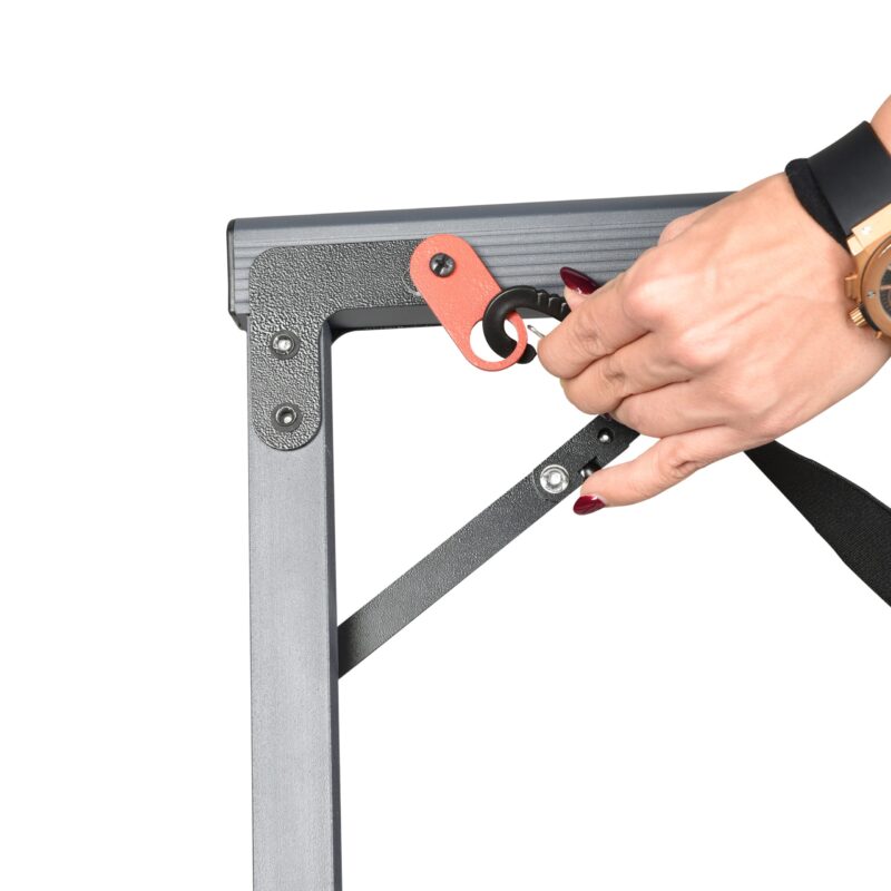 میز مسافرتی قابل حمل OUTDOOR 4/6 با پایه‌ی تنظیم ارتفاع